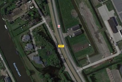 Aanleg landbouwsluis parallelweg N241 van mei t/m juni 2022 