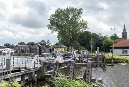 Reparatie slijtlaag Vlotbrug 't Zand op 18 januari 2022