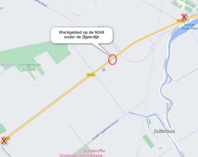 Asfaltwerkzaamheden N249 tussen 07.00 uur en 17.00 uur op donderdag 5 oktober 2023 Asfaltwerkzaamheden N249 tussen 07.00 uur en 17.00 uur op donderdag 5 oktober 2023