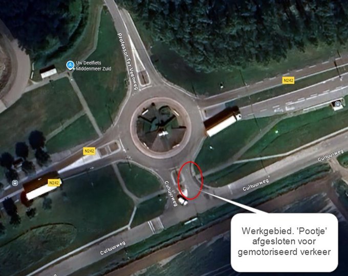 Werkzaamheden 'pootje' Cultuurweg op 22 en 23 oktober 2025 - gemeente Hollands Kroon