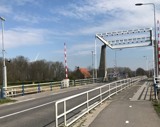 Waardbrug (N248) afgesloten van 1 t/m 3 november 2022