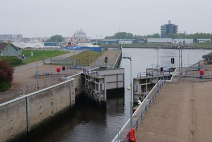 Werkzaamheden Koopvaarders- schutsluis - Gemeente Den Helder