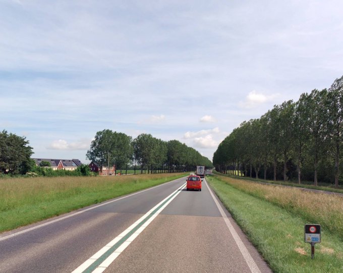 Asfaltwerkzaamheden Provincialeweg N242